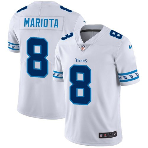 Marcus Mariota Tennessee Titans white Vapor jersey