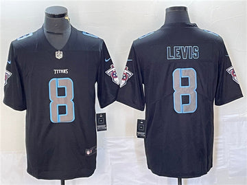 Will Levis Tennessee Titans black Limited jersey