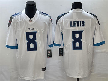 Will Levis Tennessee Titans white Vapor jersey