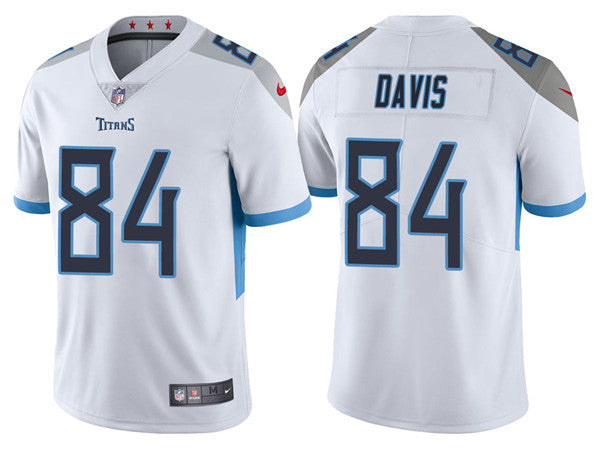 Corey Davis Tennessee Titans white Vapor jersey