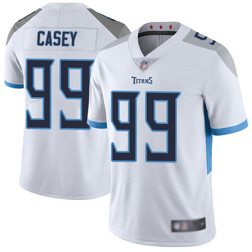 Jurrell Casey Tennessee Titans white Vapor jersey