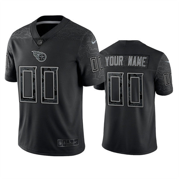 Custom Tennessee Titans black Limited jersey