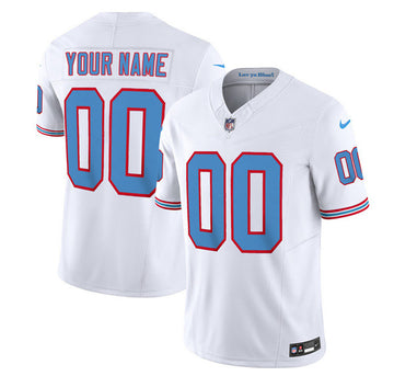 Custom Tennessee Titans white Limited jersey