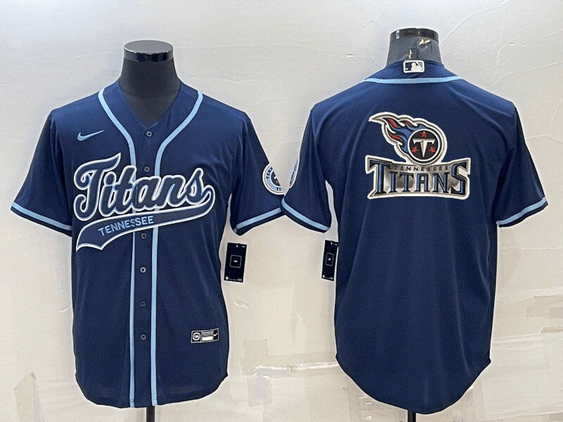 Tennessee Titans navy jersey