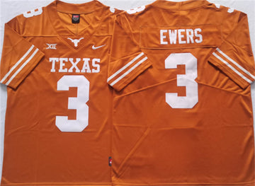 Quinn Ewers Texas Longhorns orange jersey
