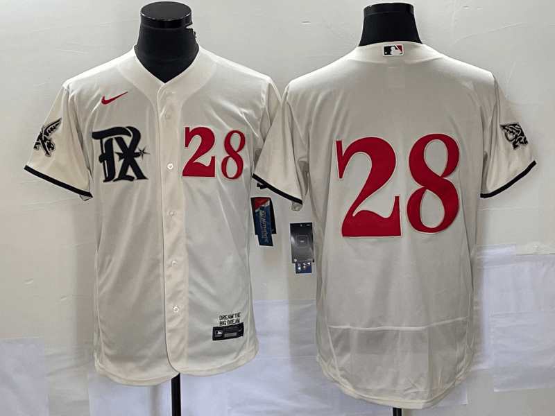 Jonah Heim Texas Rangers cream City Connect jersey
