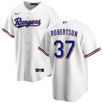 David Robertson Texas Rangers white jersey