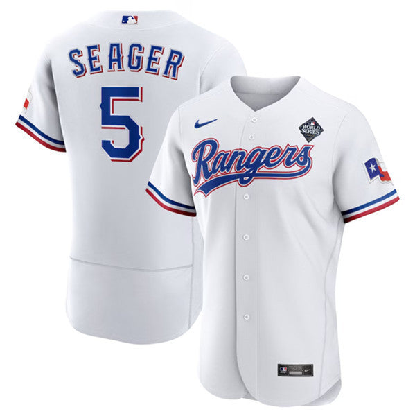 Corey Seager Texas Rangers white jersey