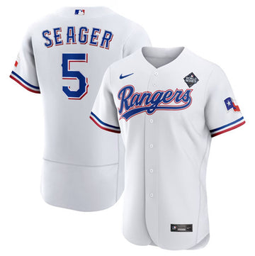 Corey Seager Texas Rangers white jersey