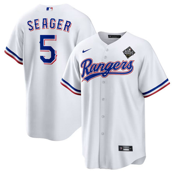 Corey Seager Texas Rangers white jersey