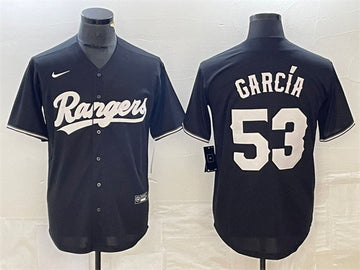 Adolis García Texas Rangers black jersey