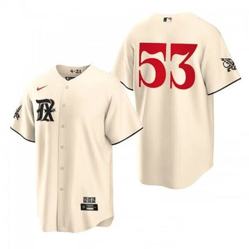Adolis García Texas Rangers cream City Connect jersey