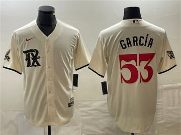 Adolis García Texas Rangers cream City Connect jersey
