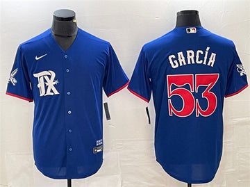 Adolis García Texas Rangers royal City Connect jersey
