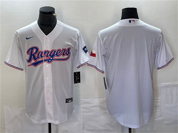 Custom Texas Rangers white jersey