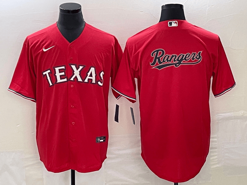 Texas Rangers red jersey