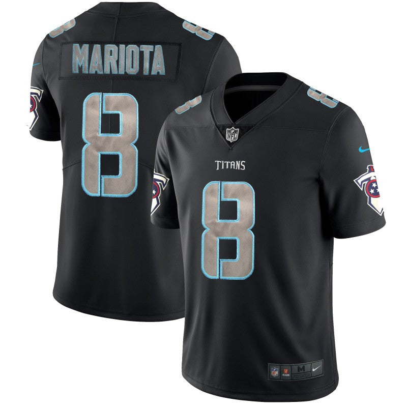 Marcus Mariota Tennessee Titans black Limited jersey