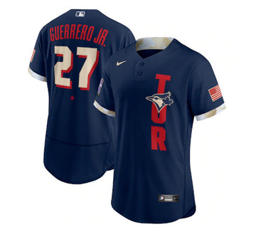 Vladimir Guerrero Jr Toronto Blue Jays navy All-Star jersey