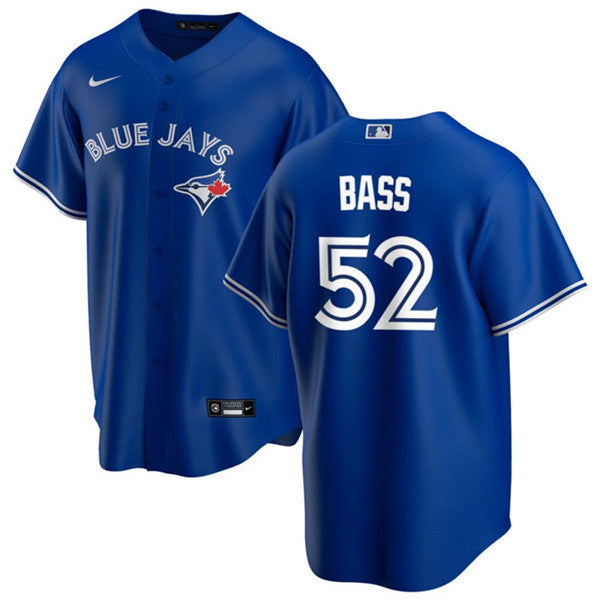 Anthony Bass Toronto Blue Jays royal jersey