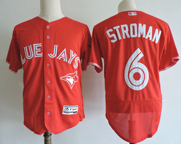 Marcus Stroman Toronto Blue Jays red Elite jersey