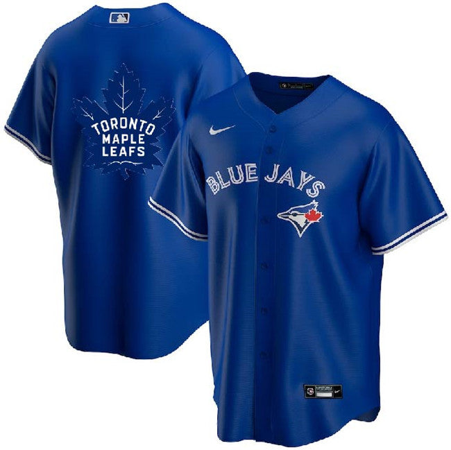 Leafs Toronto Blue Jays royal jersey