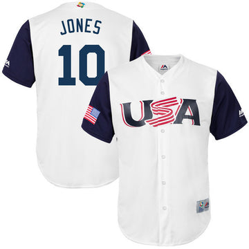 USA Baseball white Classic jersey