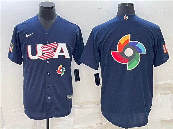 USA Baseball navy Classic jersey
