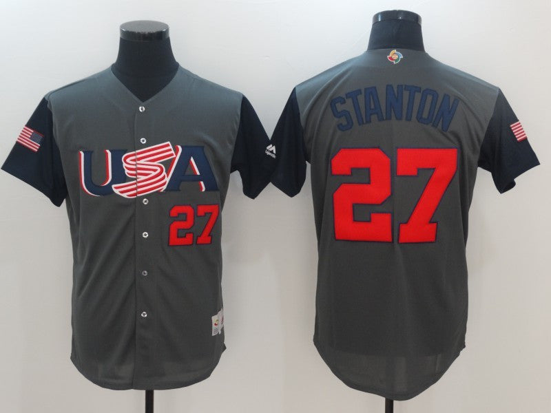 USA Baseball gray Classic jersey