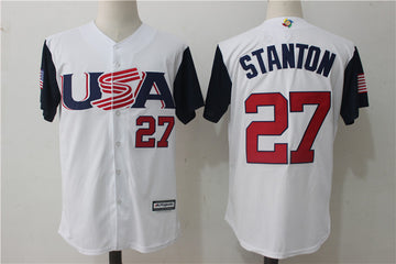 USA Baseball white Classic jersey