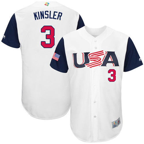 USA Baseball white Classic jersey