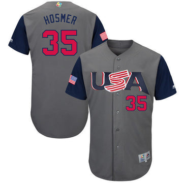 USA Baseball gray Classic jersey