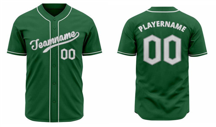 Custom Verdi SS green jersey