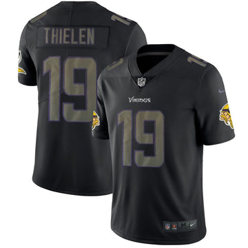 Adam Thielen Minnesota Vikings black Limited jersey