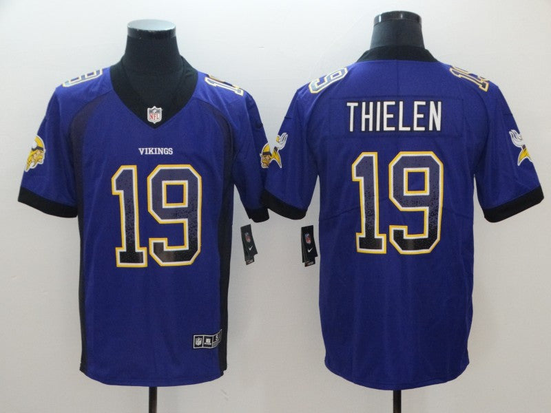 Adam Thielen Minnesota Vikings purple Vapor jersey