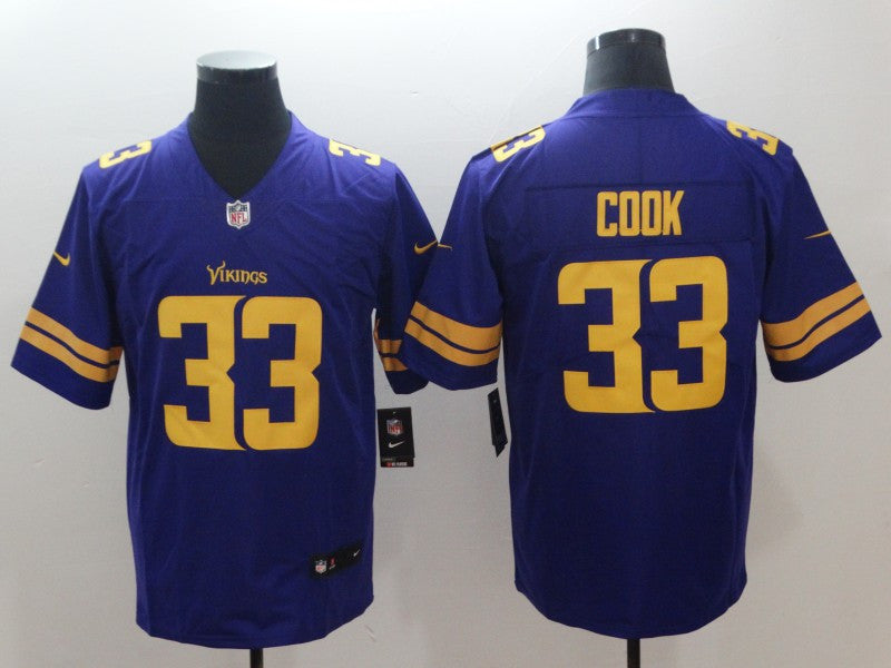 Dalvin Cook Minnesota Vikings purple Limited jersey