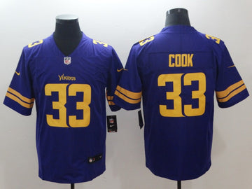 Dalvin Cook Minnesota Vikings purple Limited jersey