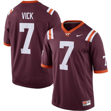 Michael Vick Virginia Tech Hokies maroon Limited jersey