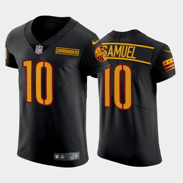 Curtis Samuel Washington Commanders black Elite jersey