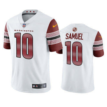 Curtis Samuel Washington Commanders white Vapor jersey