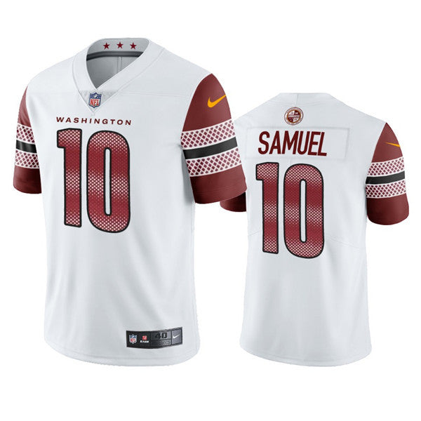 Curtis Samuel Washington Commanders white Vapor jersey
