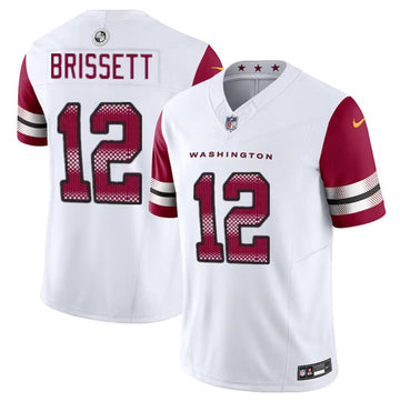 Jacoby Brissett Washington Commanders white Limited jersey