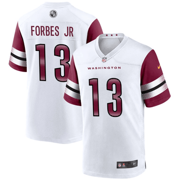 Emmanuel Forbes Washington Commanders white Game jersey