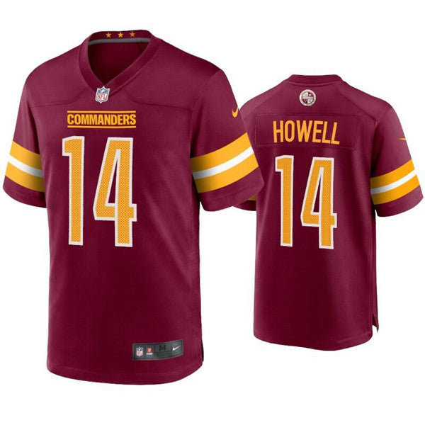 Sam Howell Washington Commanders burgundy Game jersey