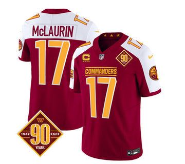 Terry McLaurin Washington Commanders burgundy Vapor jersey