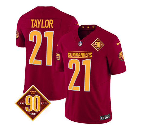 Sean Taylor Washington Commanders burgundy Vapor jersey