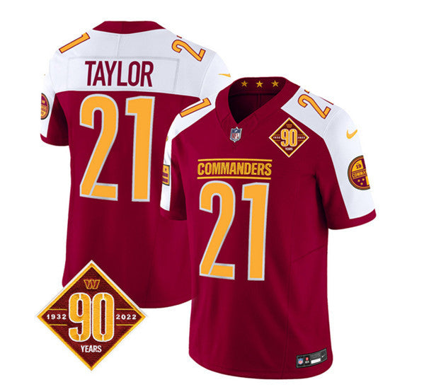 Sean Taylor Washington Commanders burgundy Vapor jersey