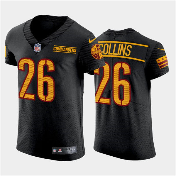 Landon Collins Washington Commanders black Elite jersey