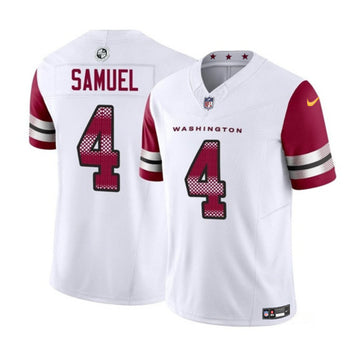 Curtis Samuel Washington Commanders white Limited jersey
