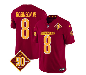 Brian Robinson Washington Commanders burgundy Vapor jersey