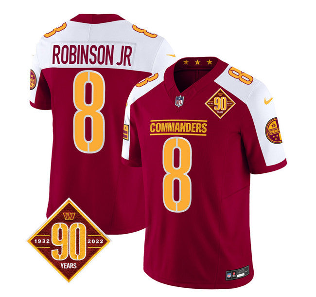 Brian Robinson Washington Commanders burgundy Vapor jersey